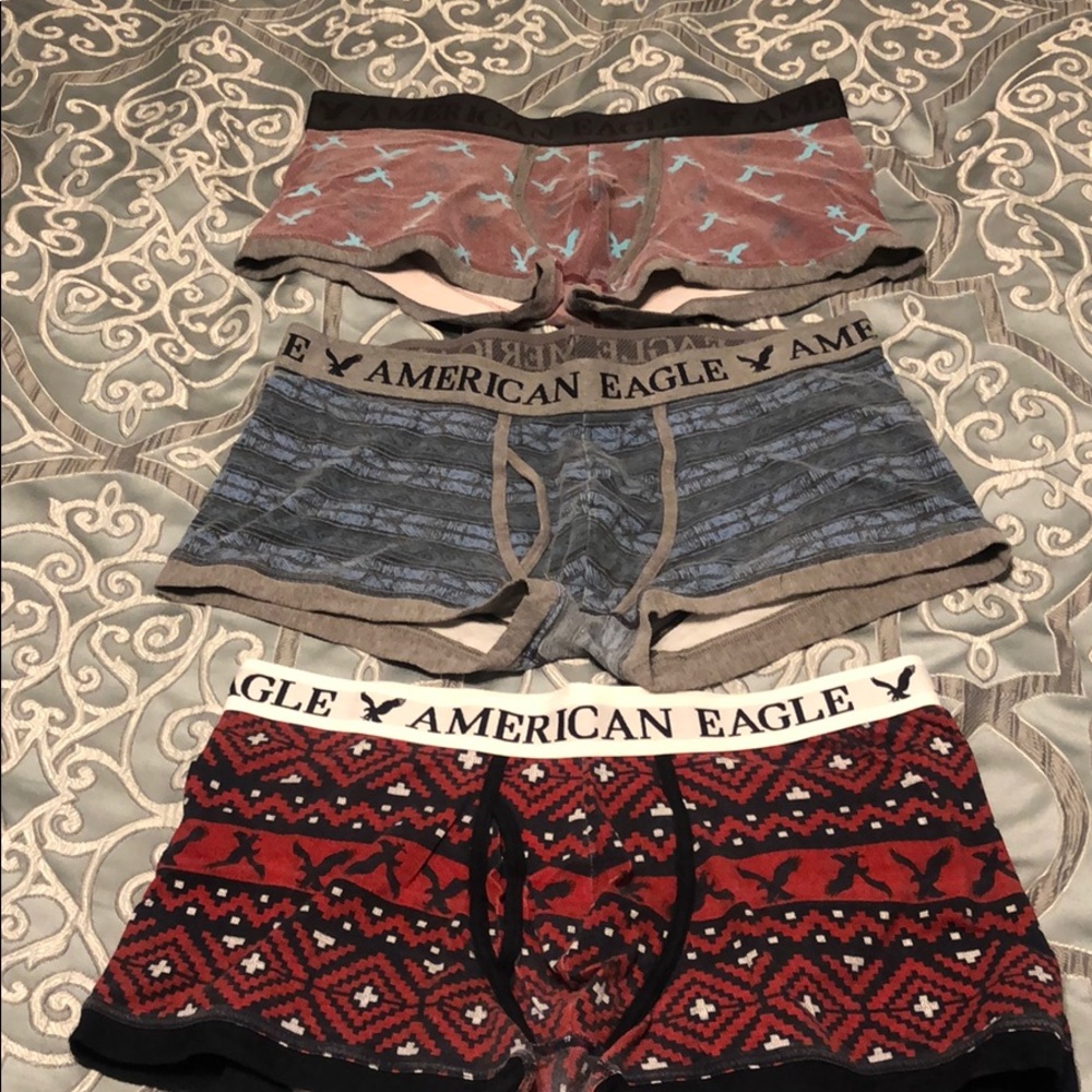 3 Pair of American Eagle Boxers